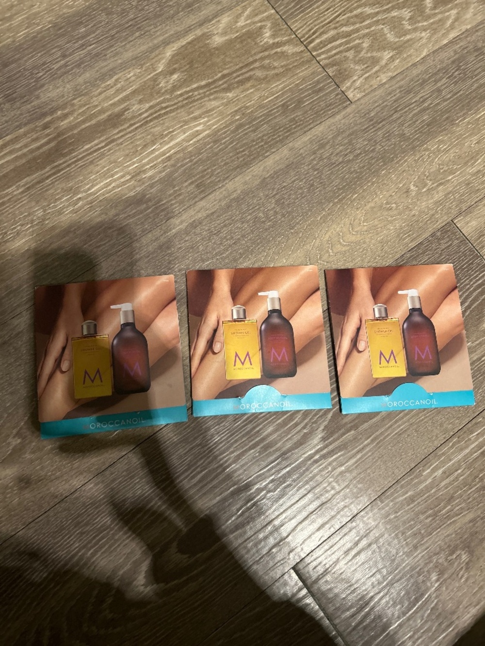 Three Moroccanoil Trial Sample Kits - Shower Gel and Body Lotion - Spa du Maroc